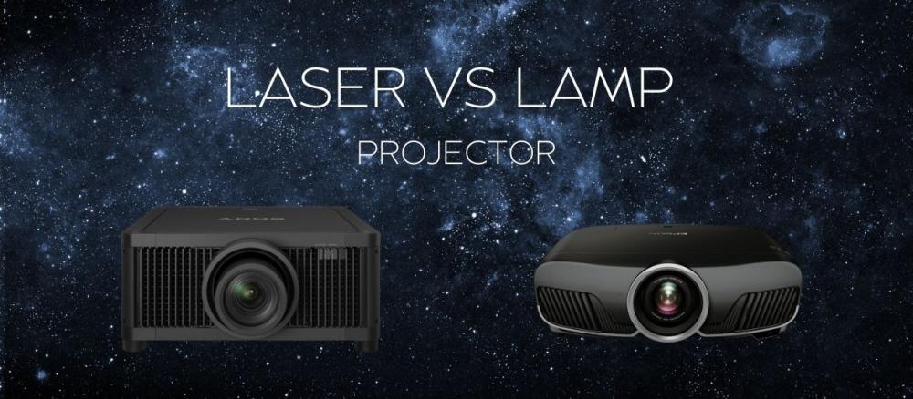 Synlig gør det fladt i dag Laser projectors versus traditional lamp projectors