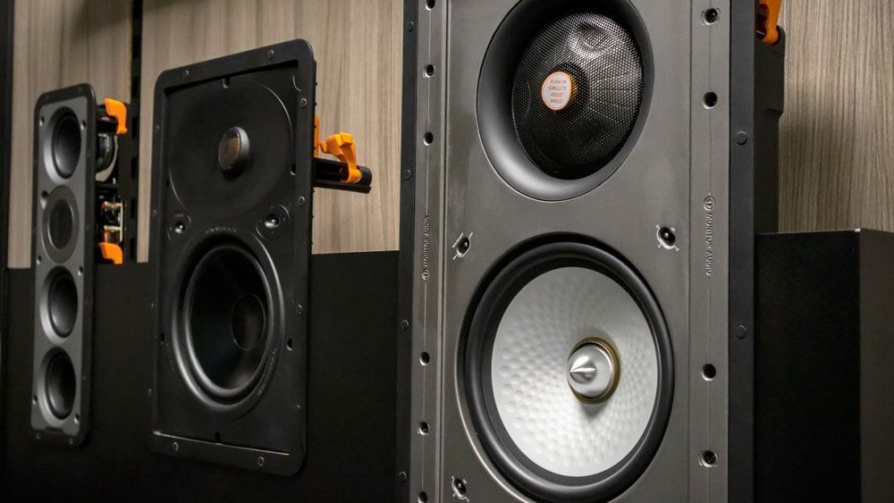 in-wall speakers for home cinema