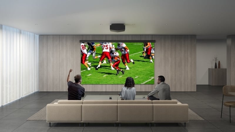 Sony VPL-XW7000ES Home Cinema Projector in a living space