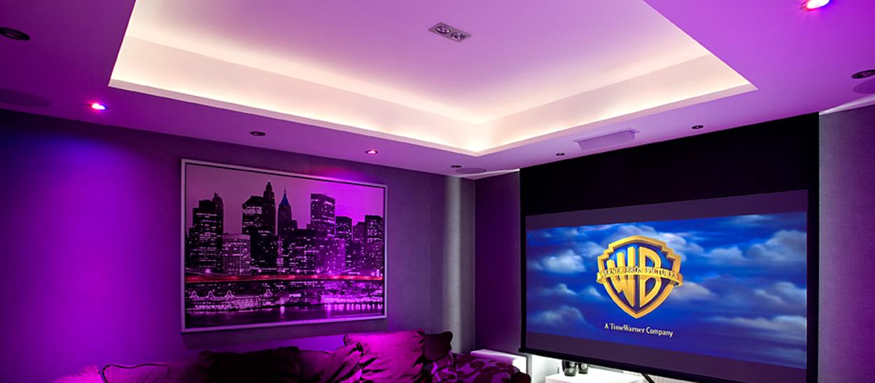 3 Ways To Hide A Projector Screen In The Ceiling - How To Install Ceiling Mount Projector Screen