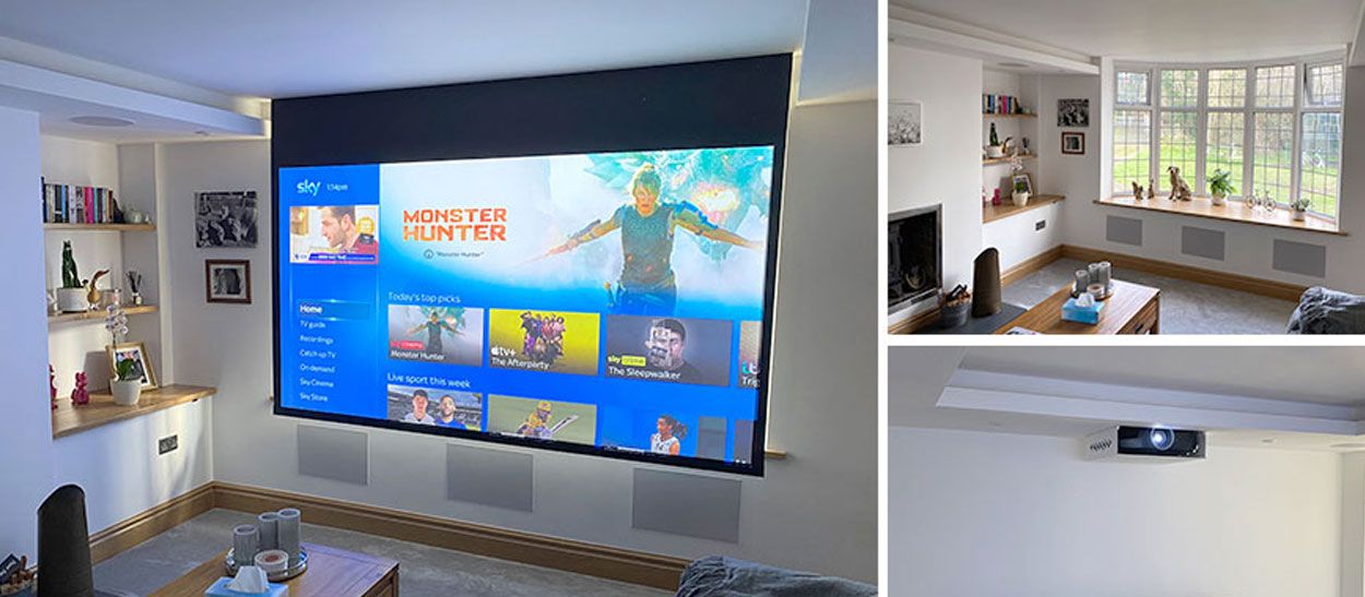 A home cinema in your living room