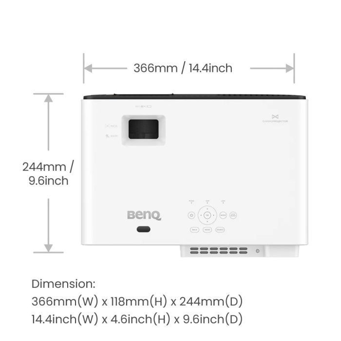 BenQ X500i 4K HDR 4LED Gaming Projector
