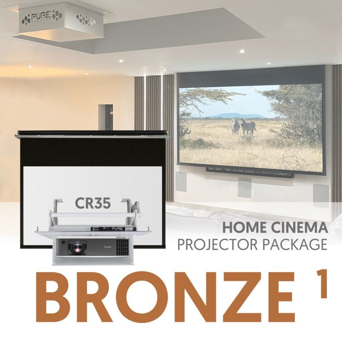 Bronze Home Cinema Projector Package