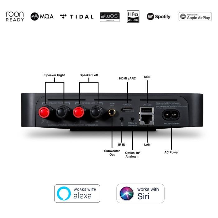 Bluesound Powernode Edge Wireless Music Streaming Amplifier