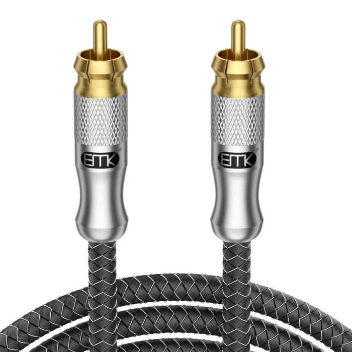 EMK RCA Subwoofer Cable | 2m