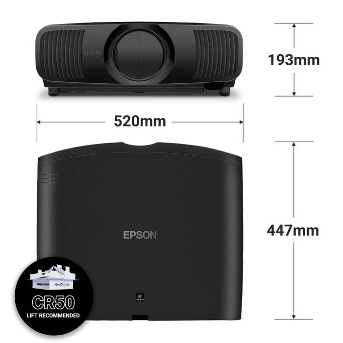 Epson EH-LS9000 Dimensions