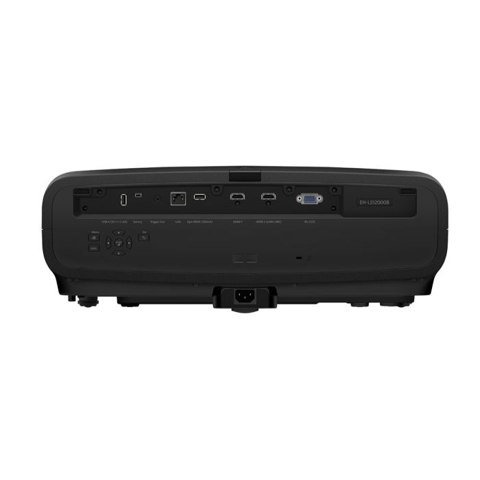 Epson EH-LS12000B Black 4K Laser Projector back connections