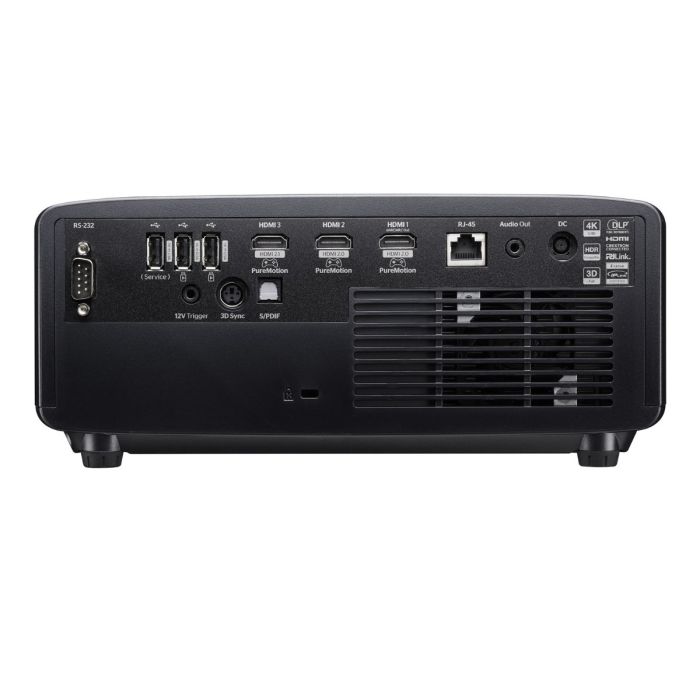 Optoma UHZ58LV Smart UHD Laser Projector back