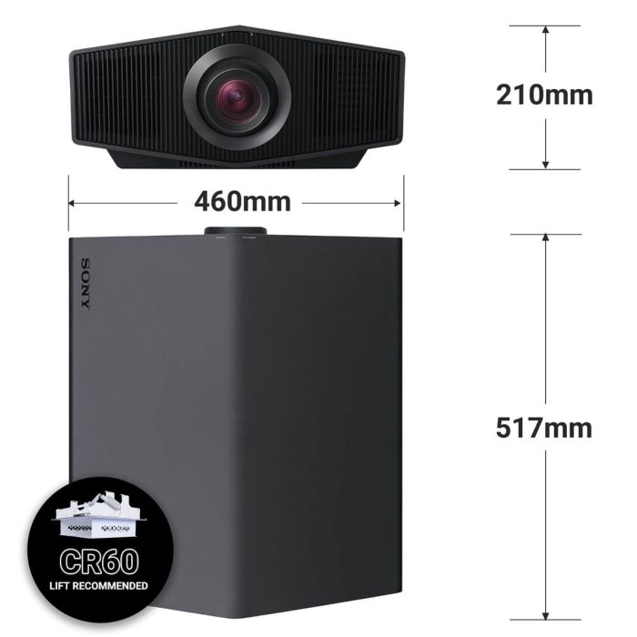 Sony Bravia 9 Projector  Dimensions