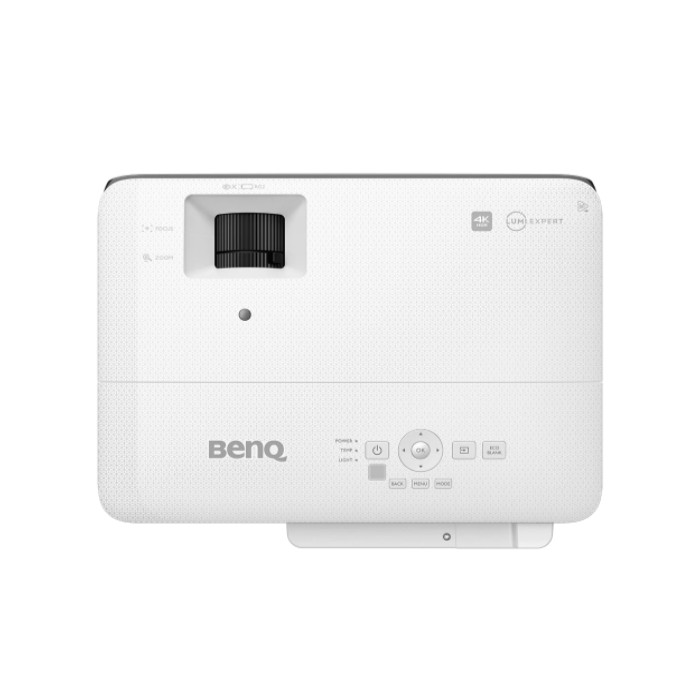 Benq TK700STi 4K HDR Gaming Projector White control close up view