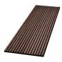 Smoked Walnut Acoustic Slat wood panel