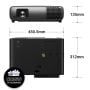BenQ W4100i Projector Dimensions