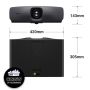 BenQ W2720i DLP Projector Dimensions