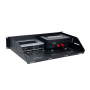 Pure Theatre 2U Rack Mount with Bluesound POWERNODE + Bluesound NODE X