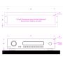 Custom 3U Rack Mount Shelf