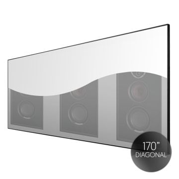 170" diagonal acoustic screen