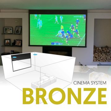Bronze 2.1 Concealed Home Cinema System