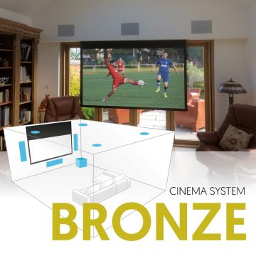 7.1 Bronze Concealed Cinema System
