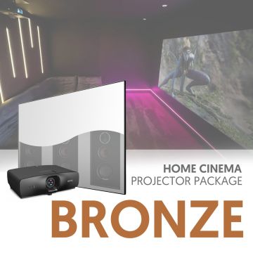 Bronze Dedicated home cinema projector package