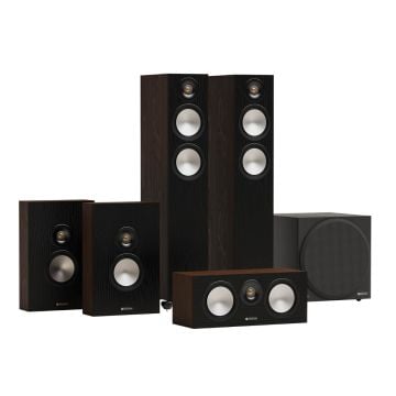 Monitor Audio 5.1 Surround Sound System speaker in Walnut