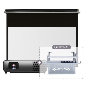 Projector and Screen Package BenQ projector lift and screen