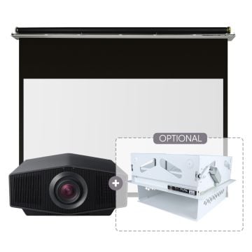 Projector and Screen Package Sony Bravia 8 and CR60