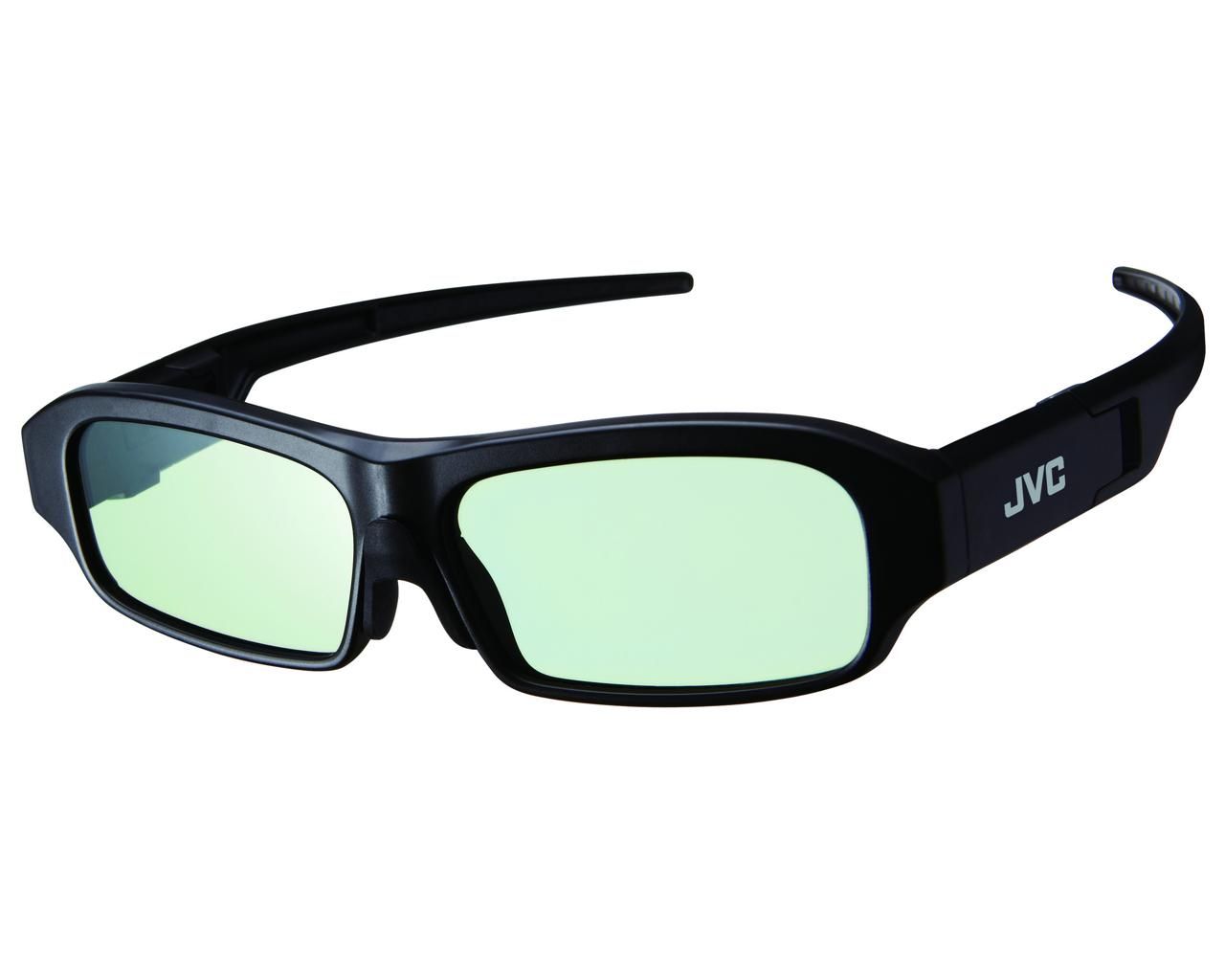 家庭で3D映画館！ビクター プロジェクター用3DメガネPK-AG3（3本セット） JVC - PK-AG3G | 3D glasses | Black