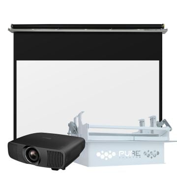 Epson EH-LS12000B Concealed Projector Package