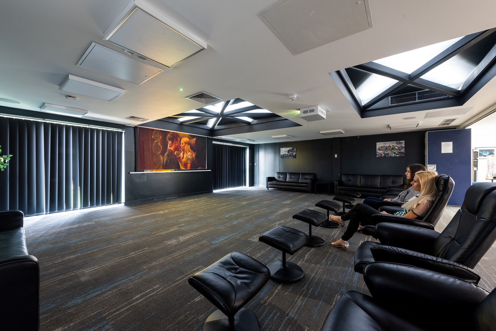 Luton University Student Village with a Pure Theatre Home Cinema
