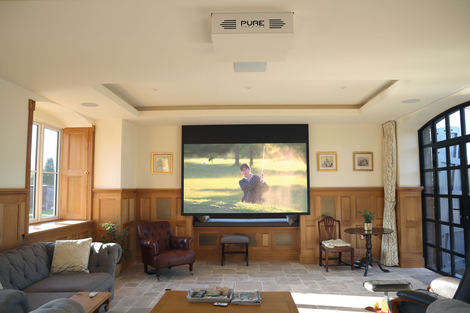 Home Cinema Room in period property
