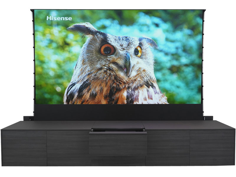 UST Cabinet with rising screen