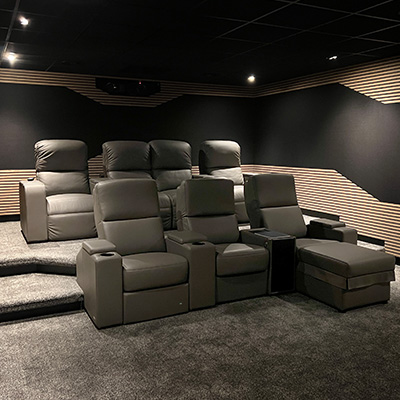 dedicated home cinema room