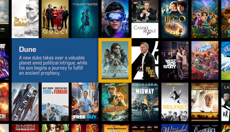 High end home cinema kaleidescape