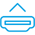 blue connective icon