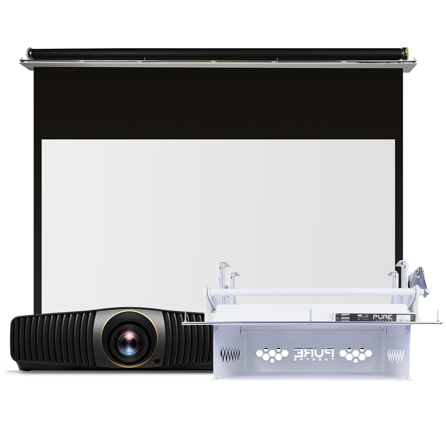 Concealed Projector and Screen Package